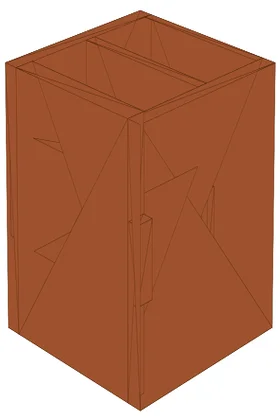 Flat  Panel  True  Style  T  M  U  N2000  Mahogany  Doors